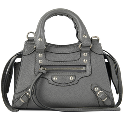 Nano Neo City, Leather, Grey, 638527 1219 T 535269, S, 3*